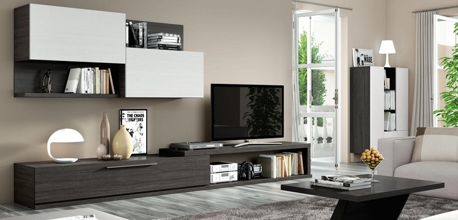 Los muebles de salón-comedor ACQUA, ofrecen todo un mar de posibilidades para lograr ambientes en lo...